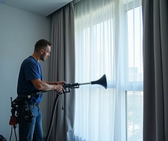 Professional curtain stain removal process equipment Matty Curtain Cleaning syndal-vic
