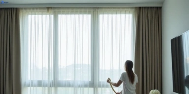 Delicate fabric curtain stain removal silk velvet sheer syndal-vic treatment