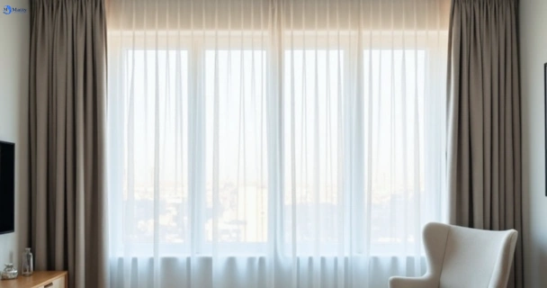Restored vibrant drapes in syndal-vic QLD after Matty Curtain Cleaning